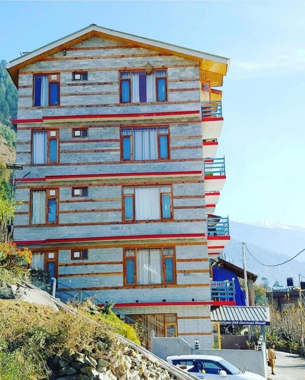 Hotel Himachal Heights Manāli Exterior foto